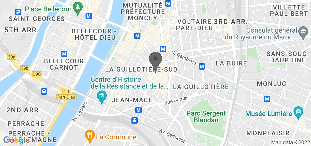 Plan d'accès — Brasserie Jaures