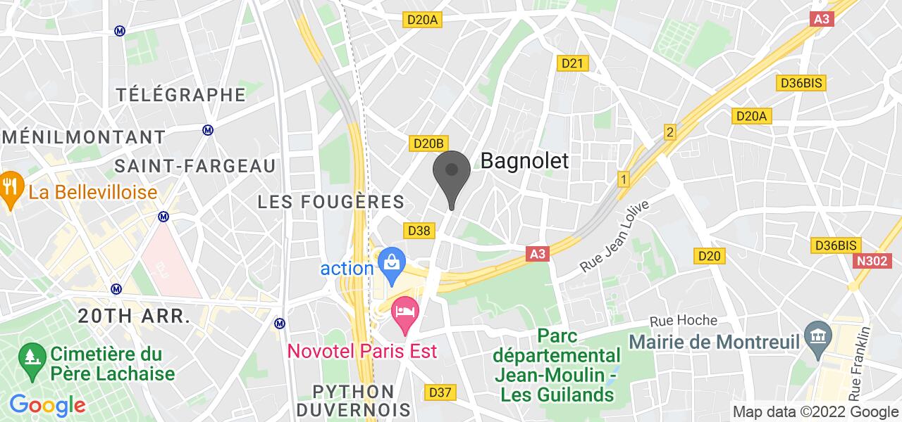 Plan d'accès — L'Amandine