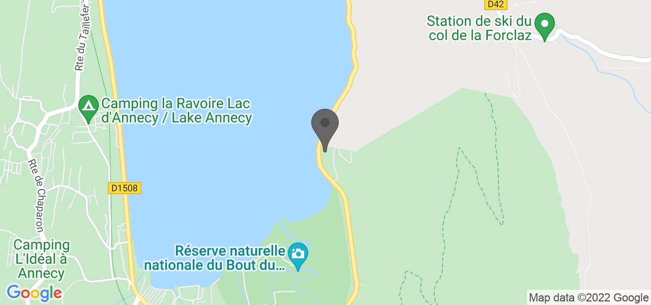 Plan d'accès — La Cuillère à Omble
