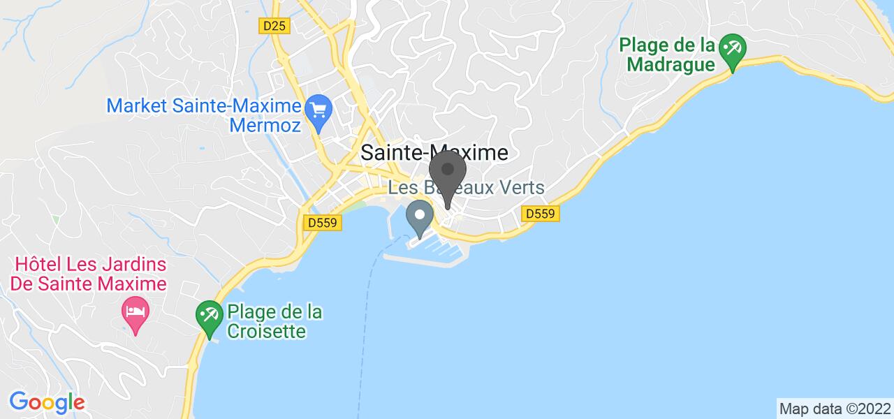 Plan d'accès — La Maison Bleue
