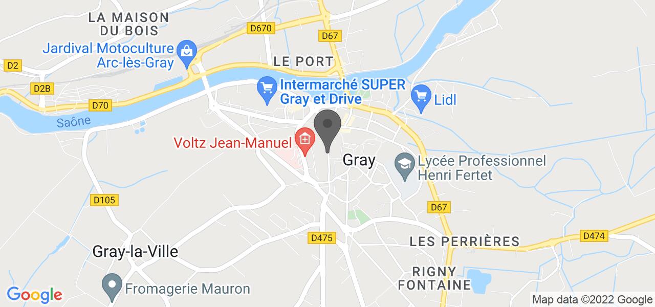 Anfahrtsplan — Le Cratô