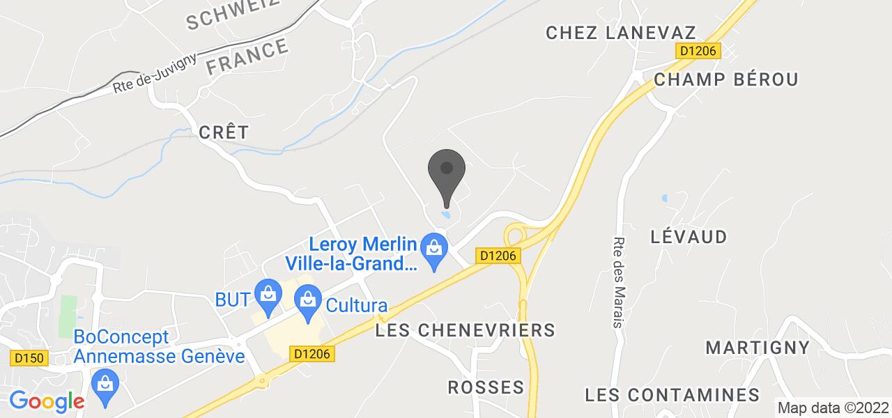 Mapa de acceso — LBG La Brasserie Gourmande Juvigny
