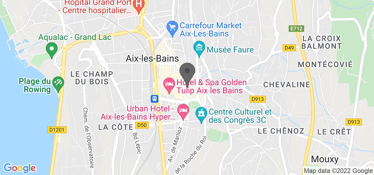 Anfahrtsplan — La Cantine à papa