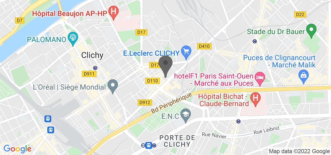 Plan d'accès — Le Vésuve