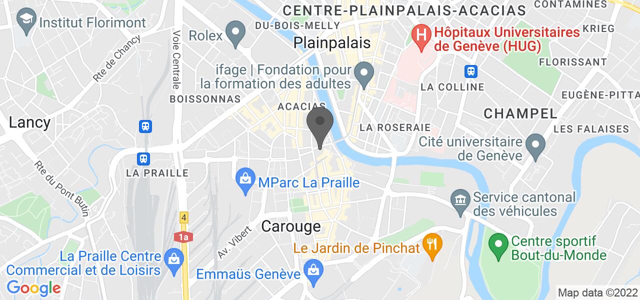 Plan d'accès — Le Cheval Blanc