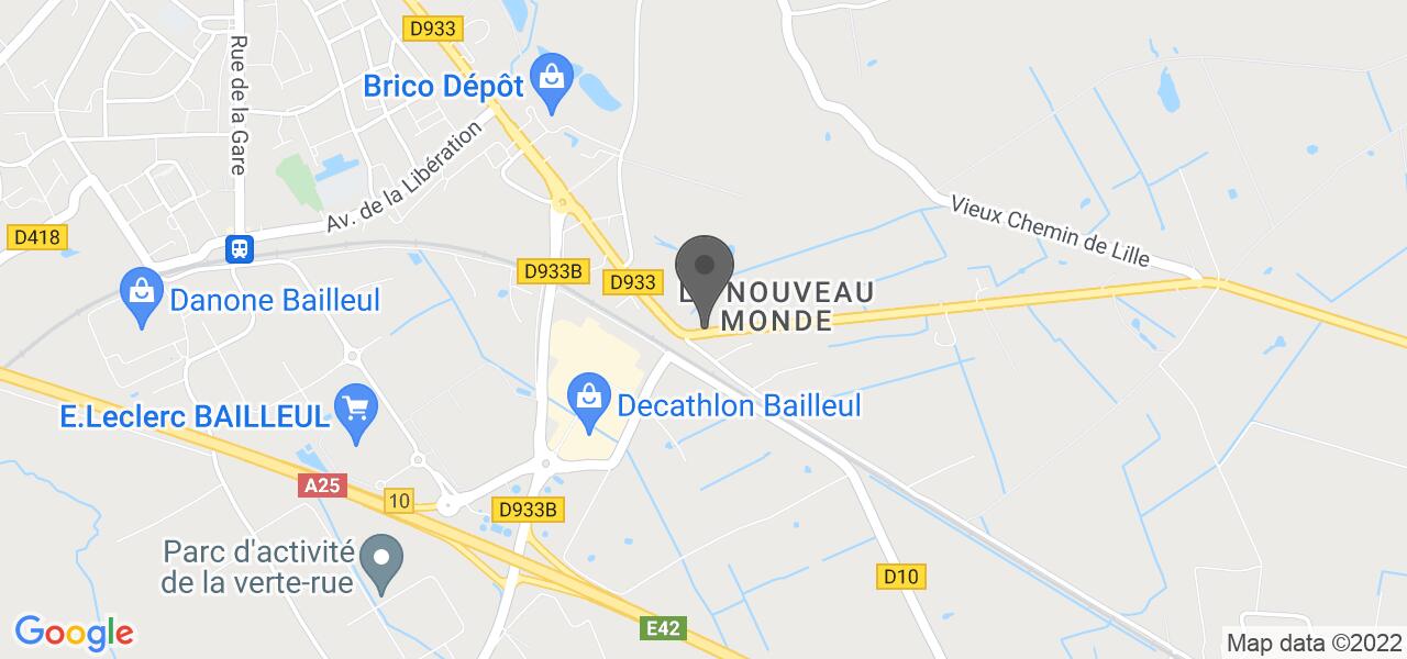 Plan d'accès — Le Grain de Folie 