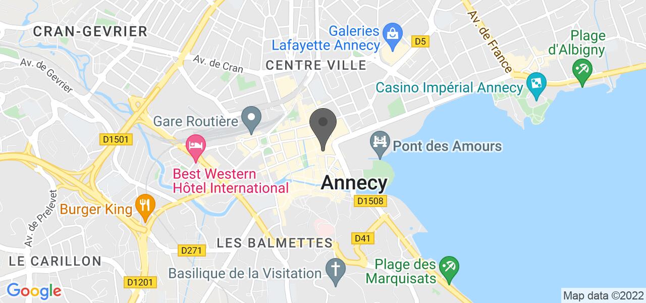 Mappa di accesso — L'Appart