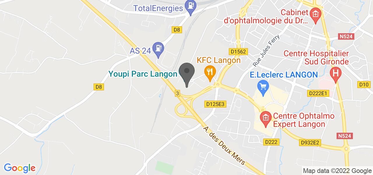 Plan d'accès — Bistro Régent Langon