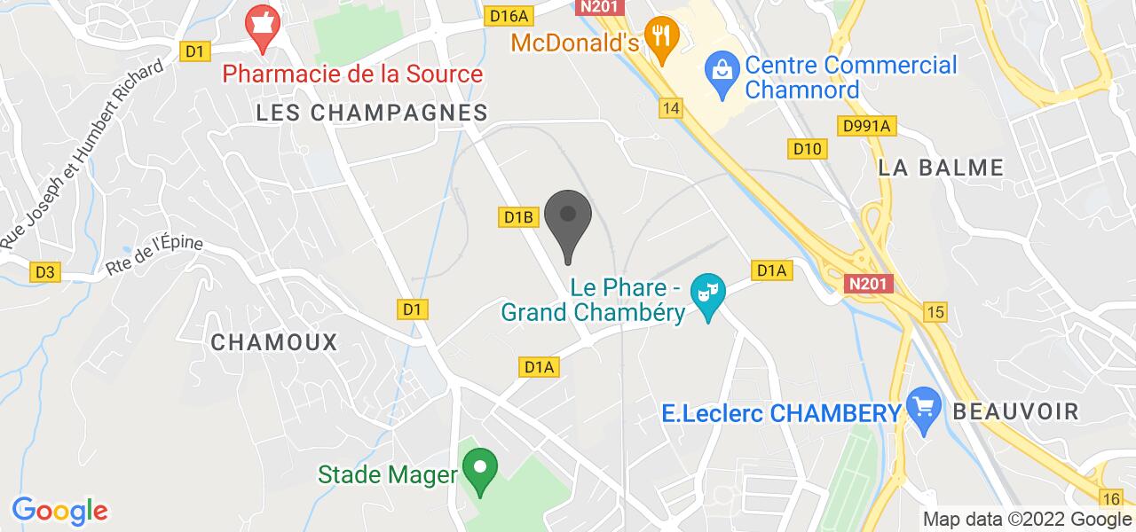 Plan d'accès — 60"Chrono