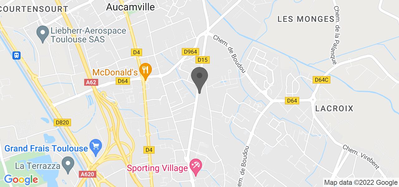 Plan d'accès — Golden Sushi Toulouse
