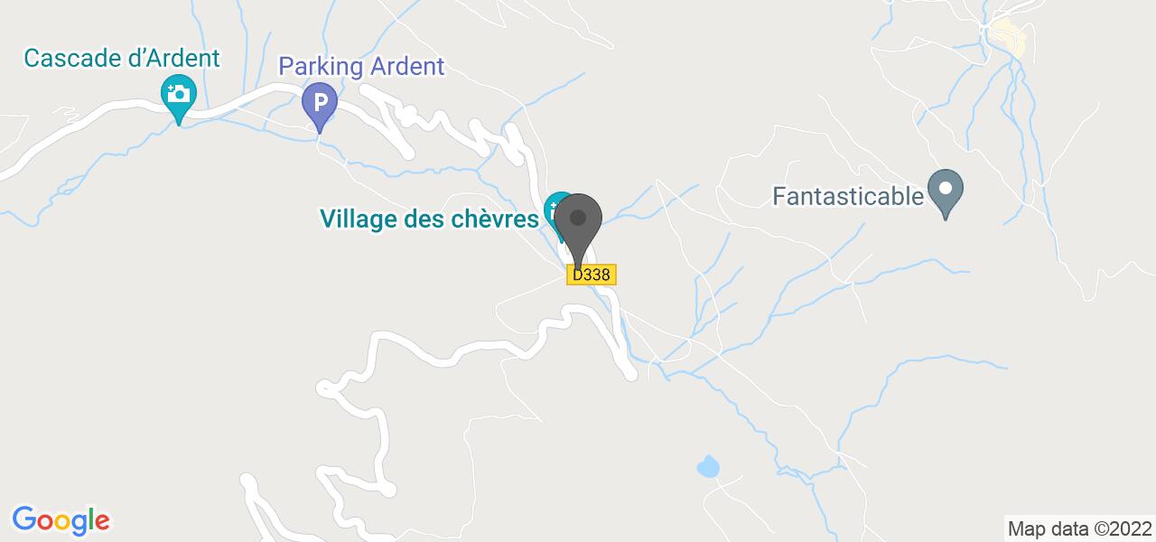 Plan d'accès — La Ferme des Lindarets
