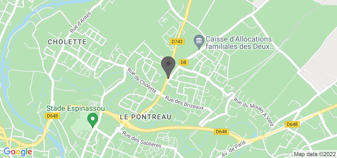 Routekaart — Les Brizeaux