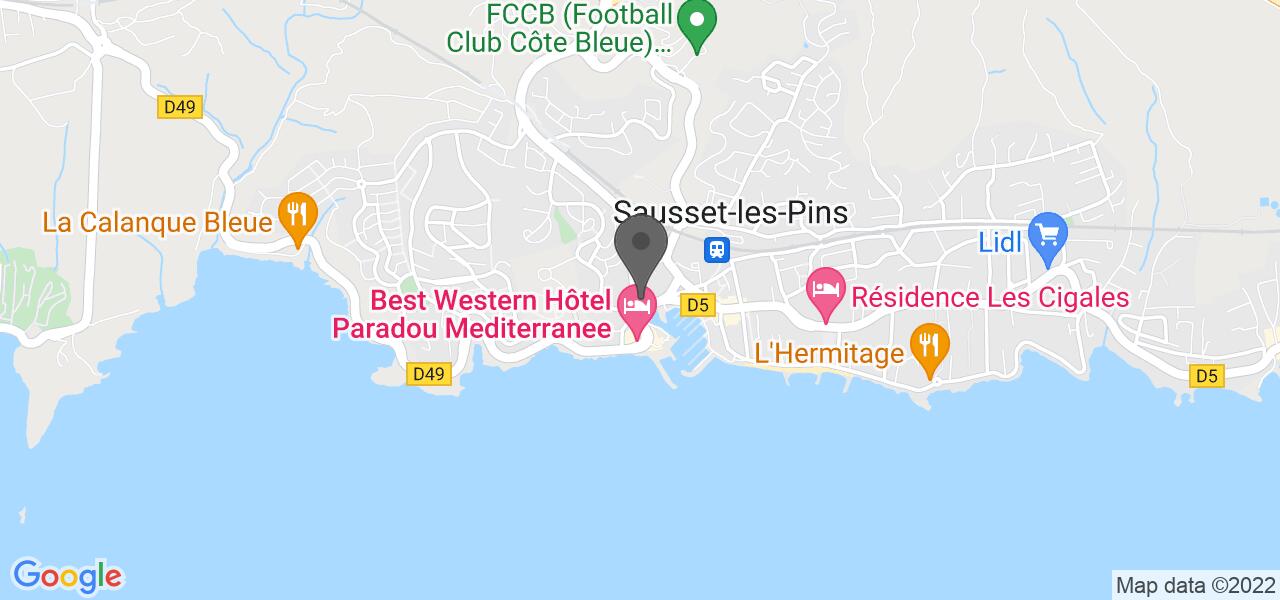 Plan d'accès — Le Rivage