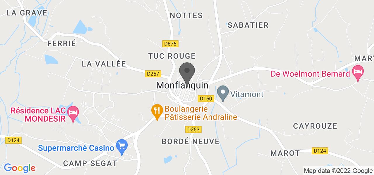 Plan d'accès — L'Effet Maison