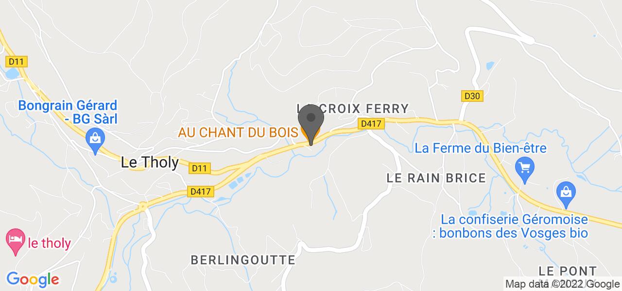 Access map — Au Chant Du Bois