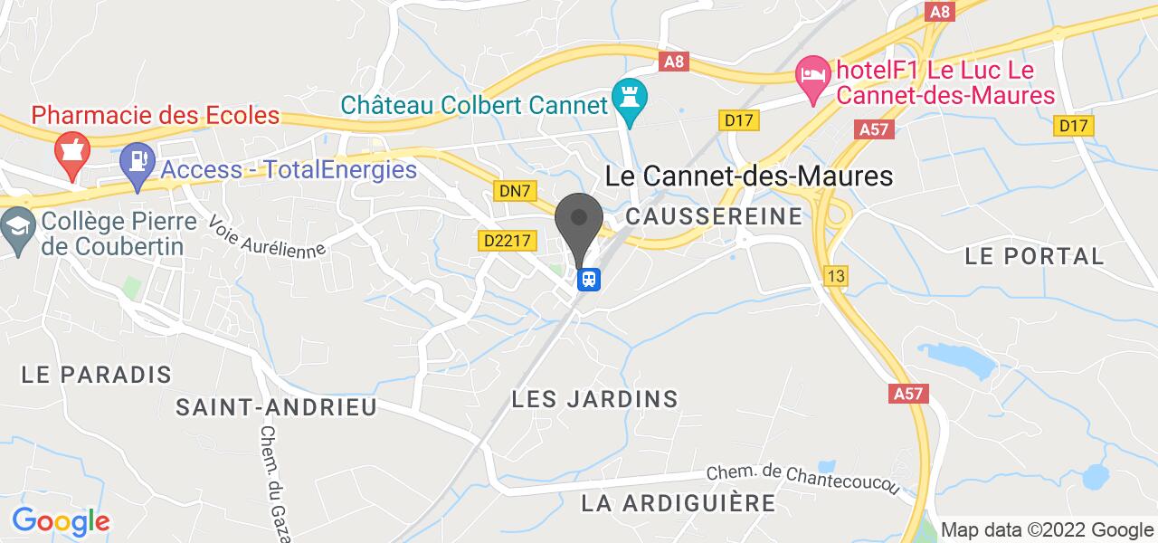 Plan d'accès — La Fourchette Gourmande