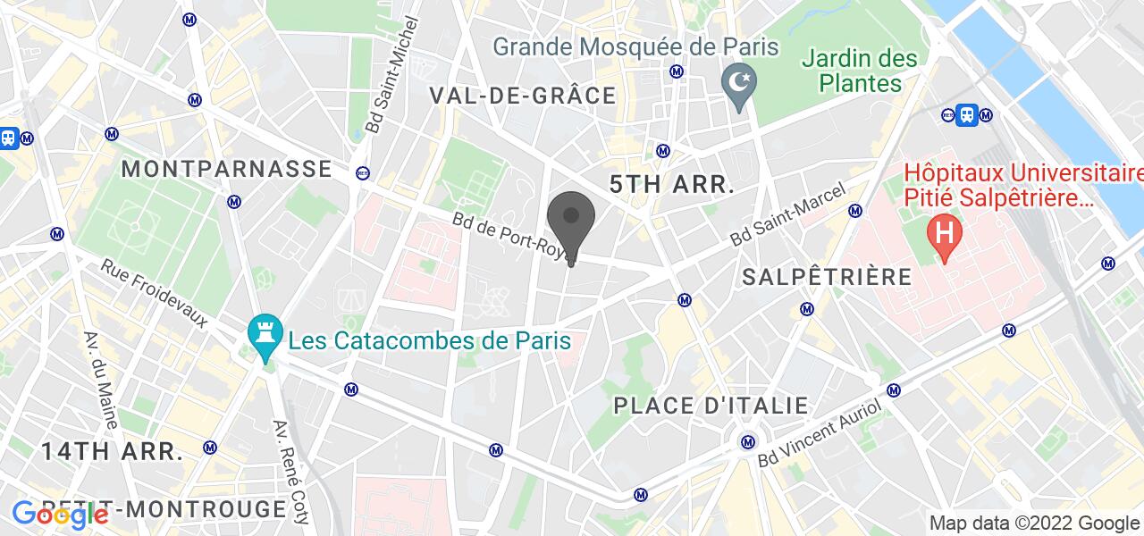Mapa de acesso — Le vin qui danse !