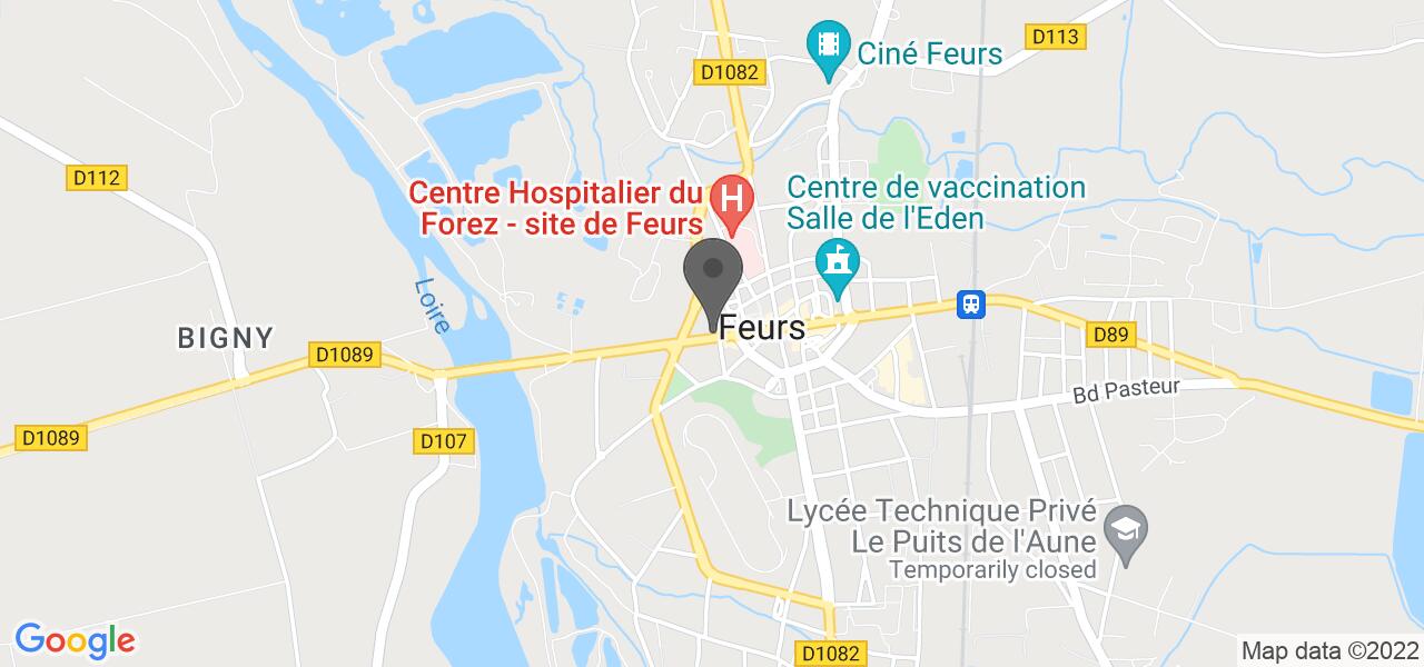 Plan d'accès — Le Cardinal