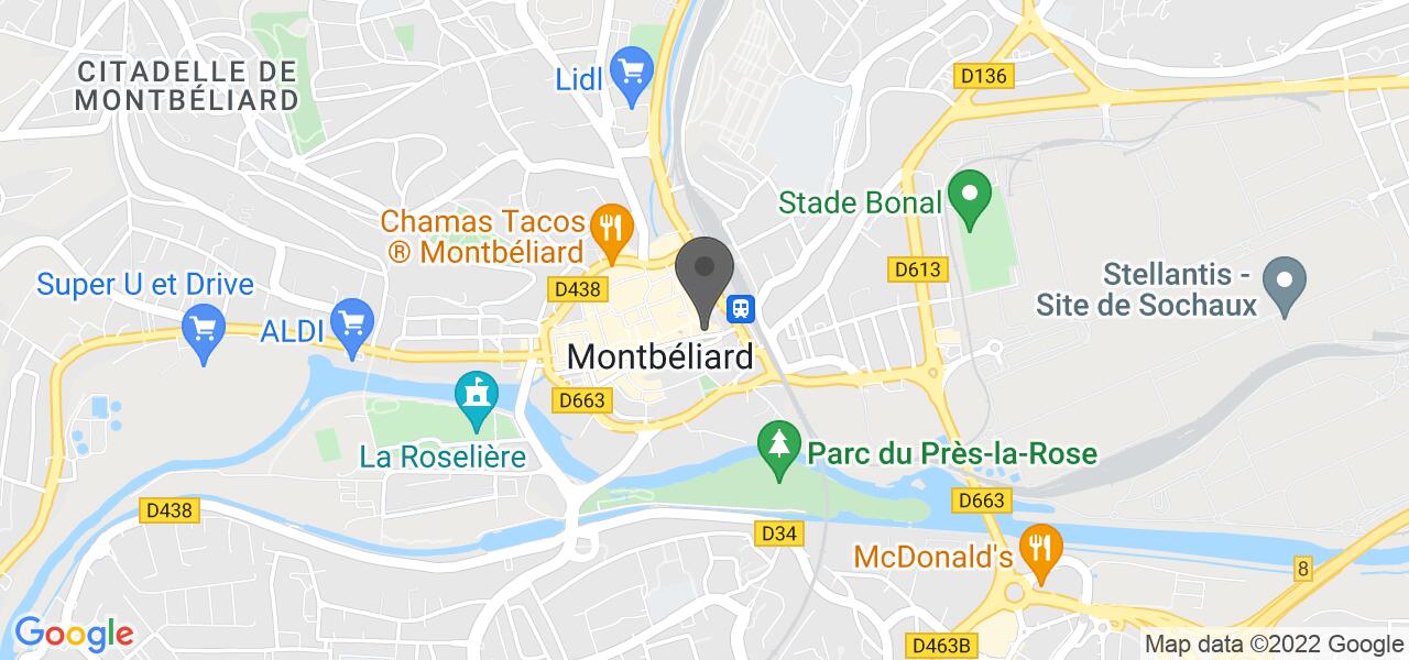 Plan d'accès — Le Marco Polo