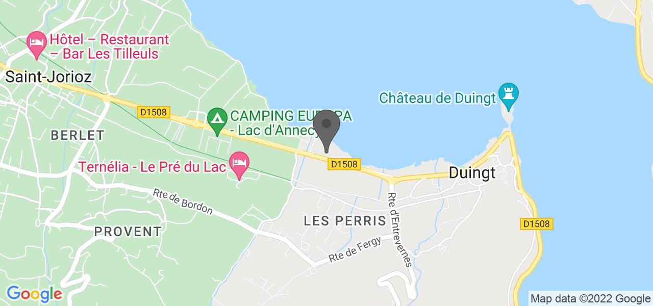 Plan d'accès — Hotel Le Petit Létraz