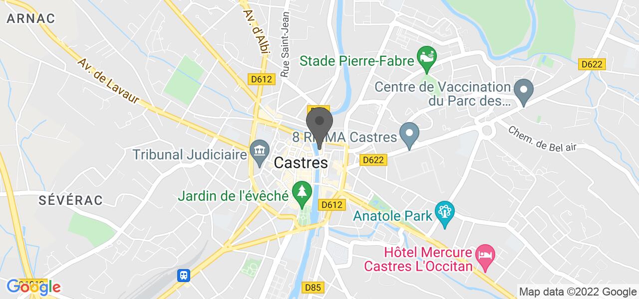 Plan d'accès — L'Amélie Mélo