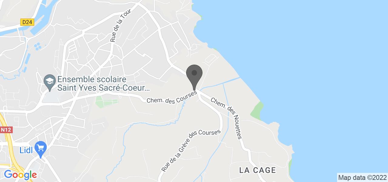 Plan d'accès — Manoir Le Quatre Saisons