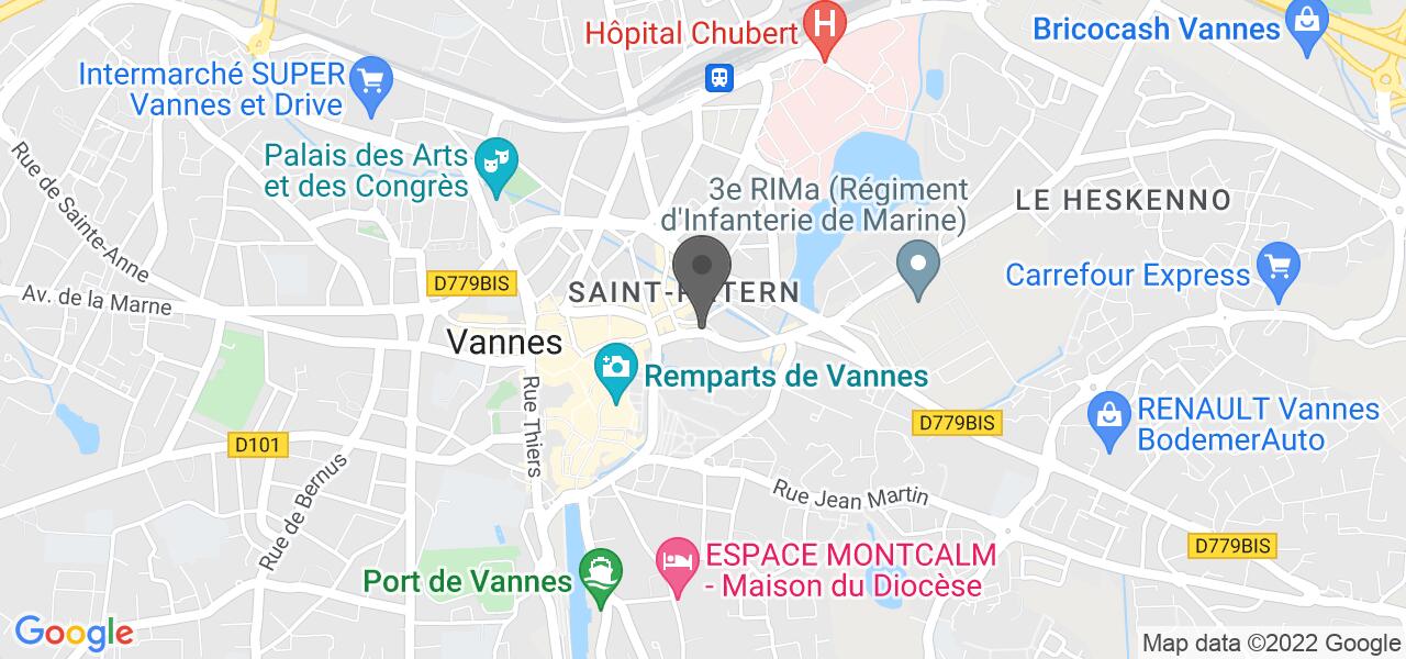 Plan d'accès — Anna et Paul