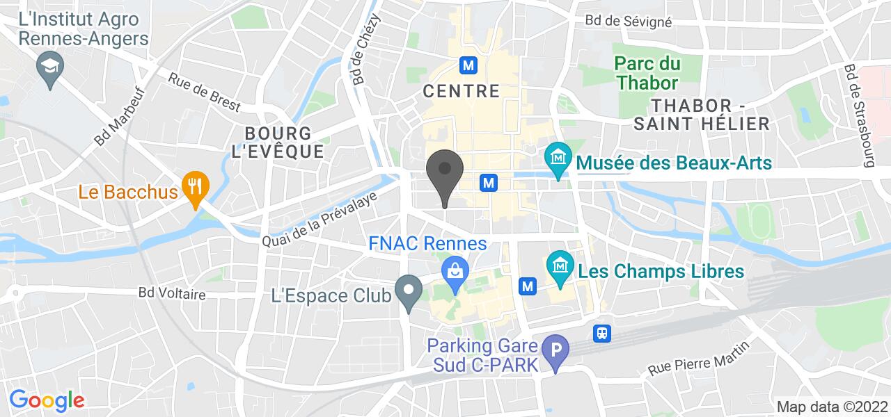 Plan d'accès — Chez Paul