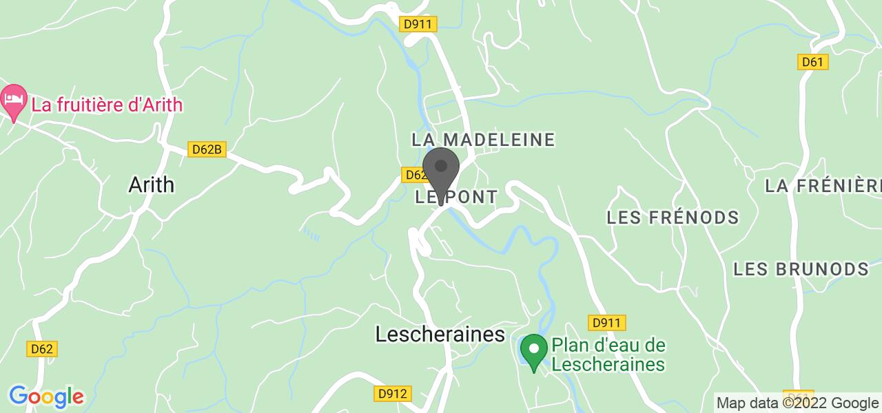Access map — Bar du Chéran