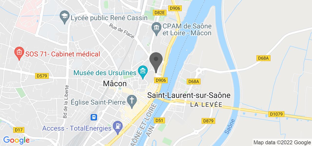 Mappa di accesso — Le Petit Lac