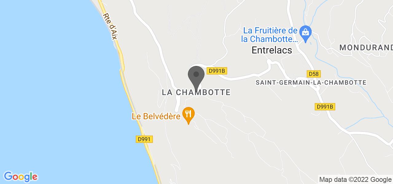 Plan d'accès — Le Belvédère