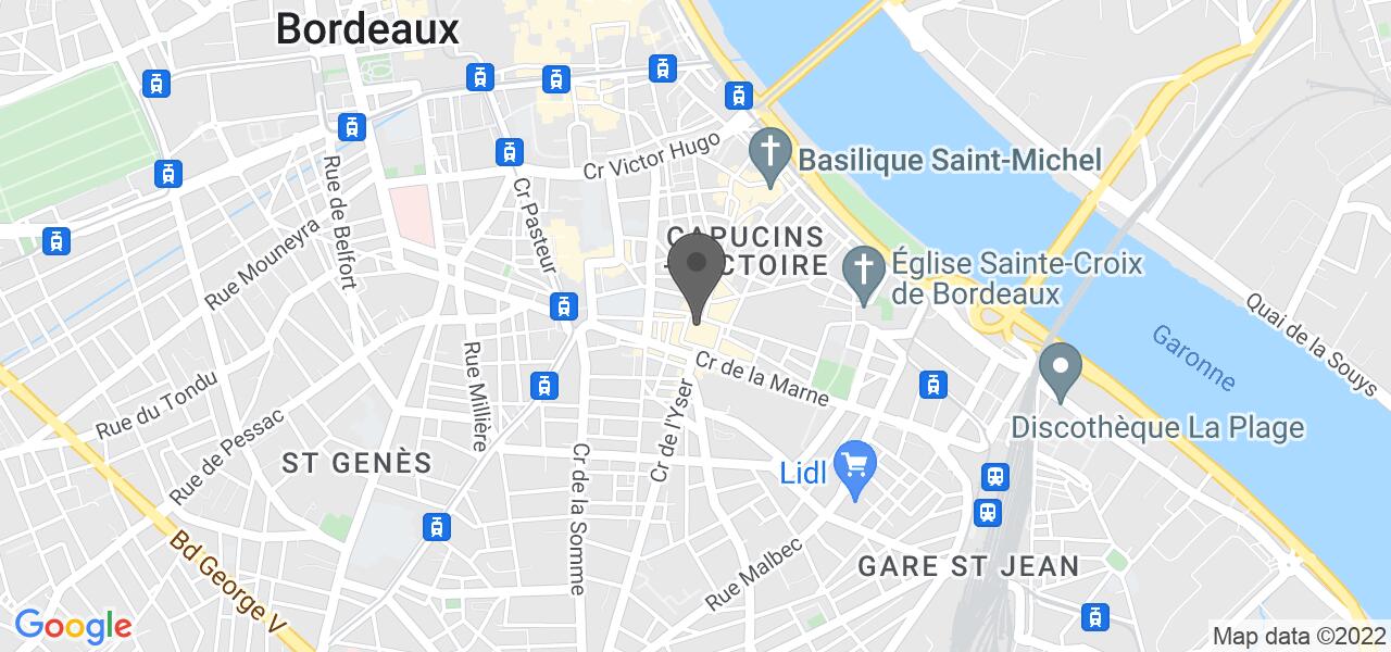 แผนที่การเดินทาง — Chez Jean Mi