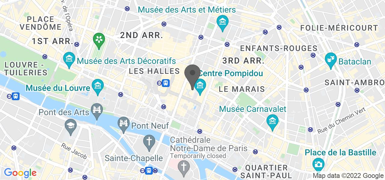 Plan d'accès — Bistrot du Centre