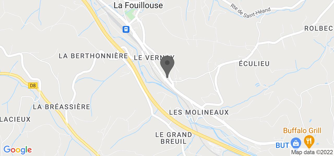 交通地图 — La route bleue