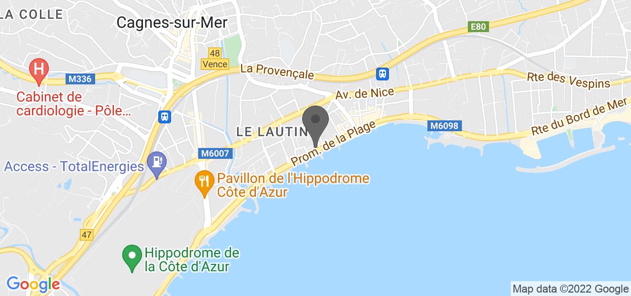 Plan d'accès — Côte et Sud