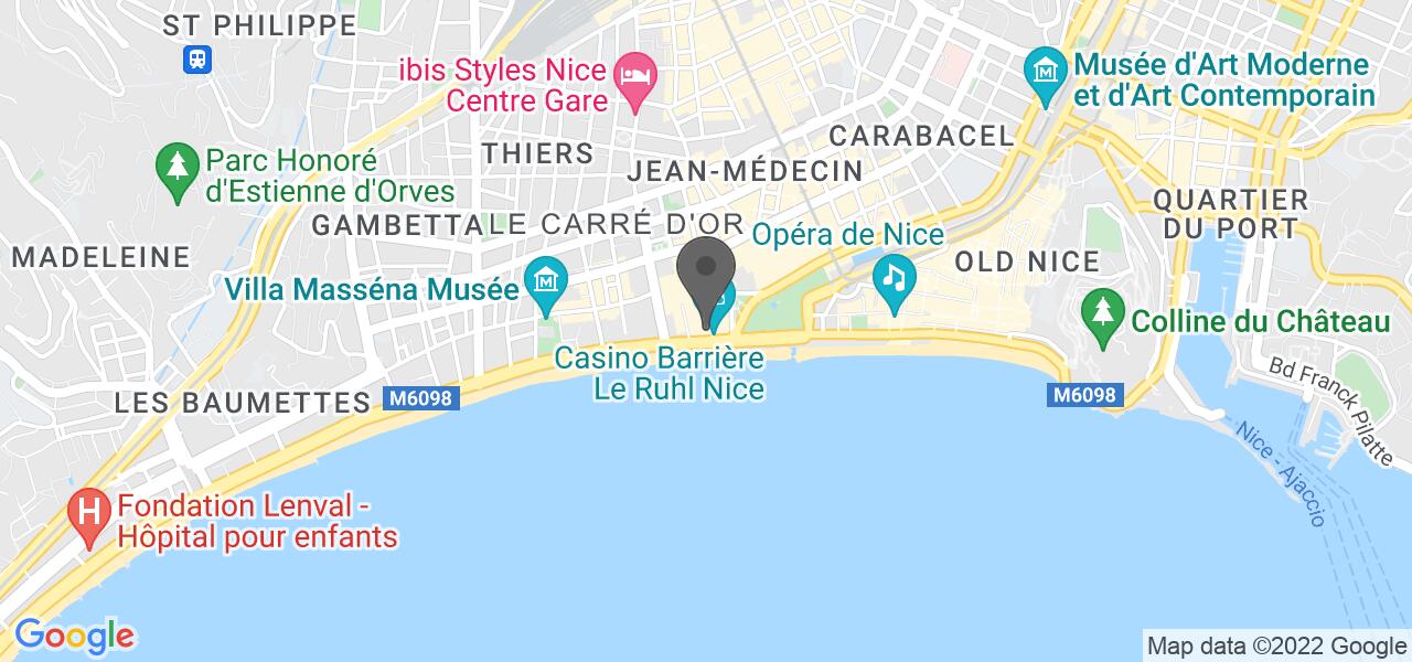 Anfahrtsplan — Café de Paris