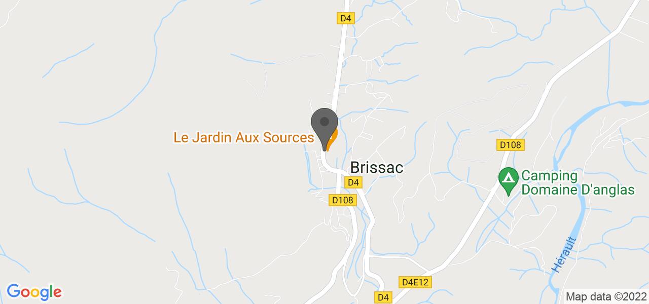 Plan d'accès — LE JARDIN AUX SOURCES