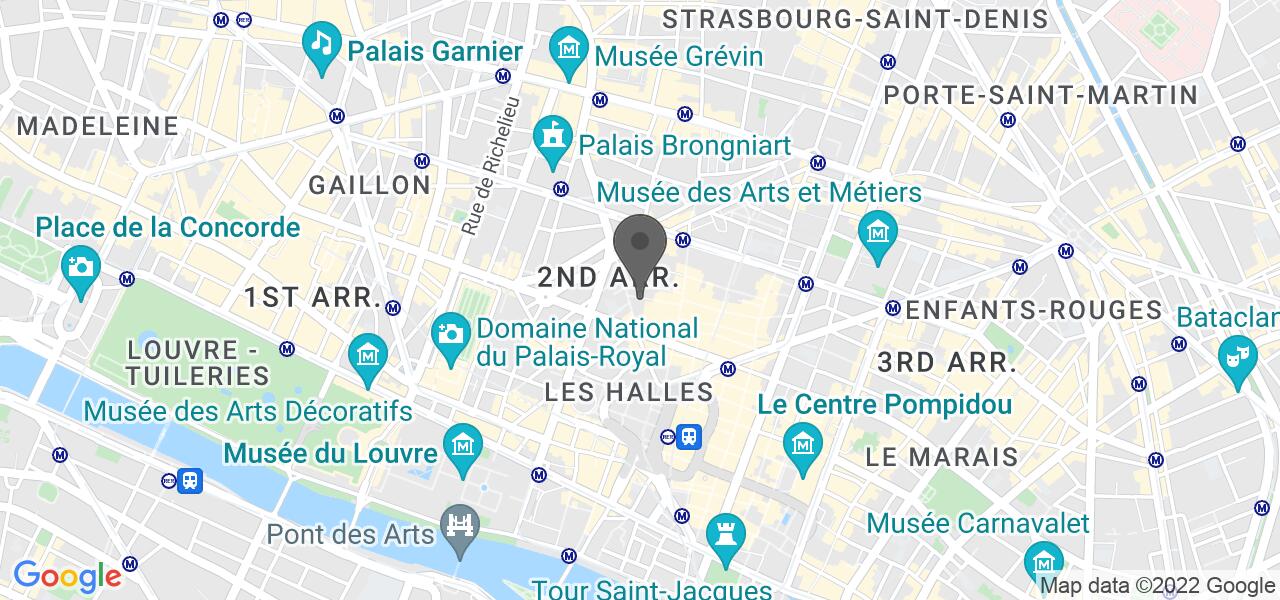Plan d'accès — Maison de la Poutine (Montorgueil)