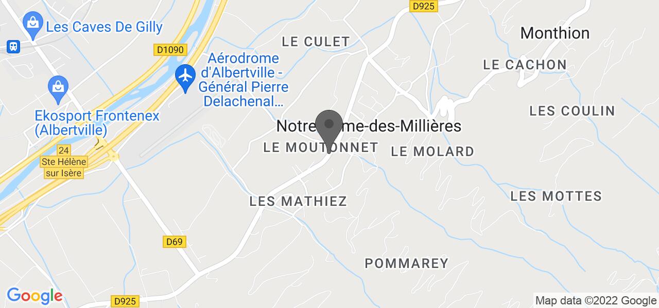 Plan d'accès — L'Auberge Fleurie