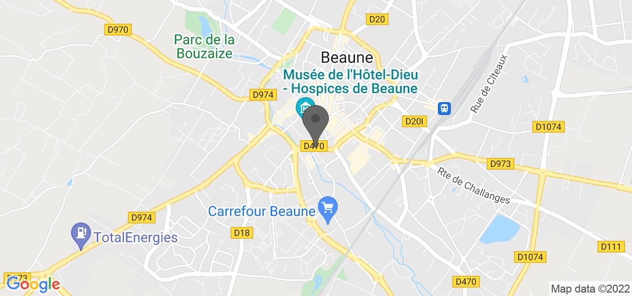 Access map — Le cheval noir