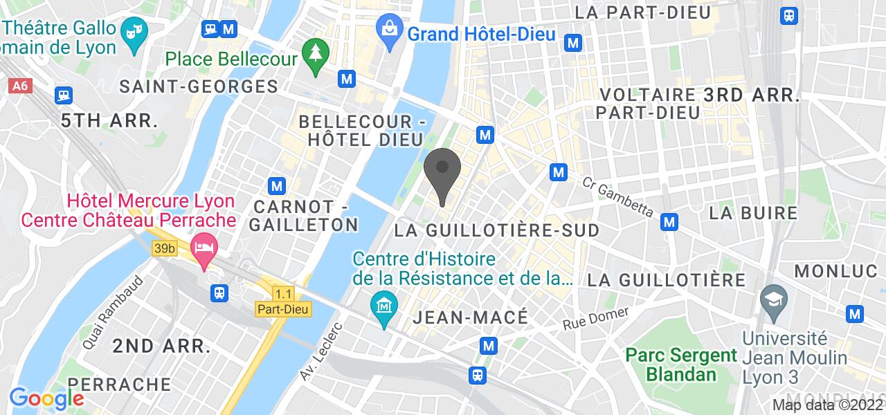 Access map — La Fourmilière