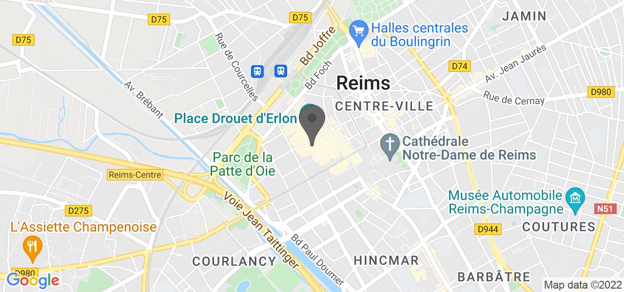 Plan d'accès — Café de la Paix