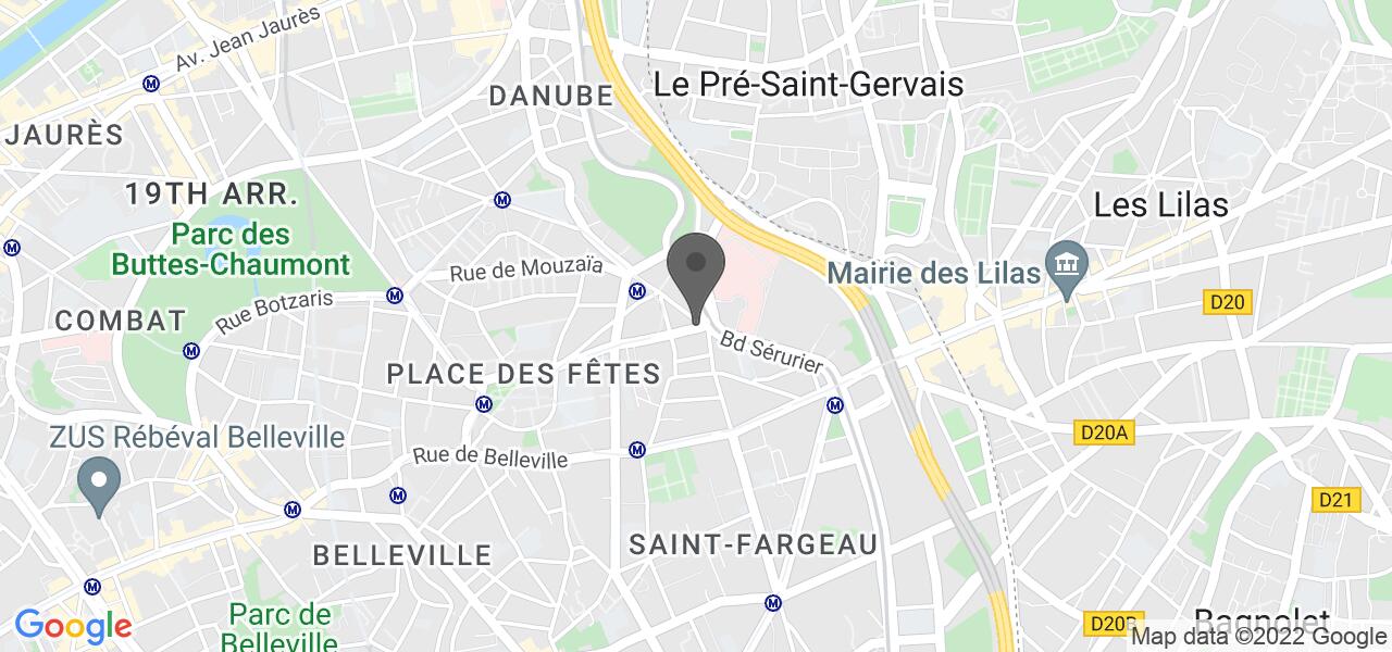 Plan d'accès — Halal Pizza