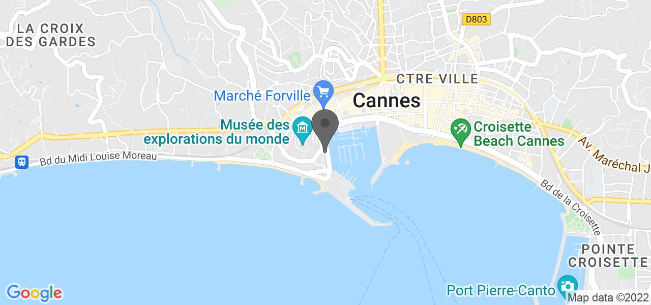 Plan d'accès — Le Boston
