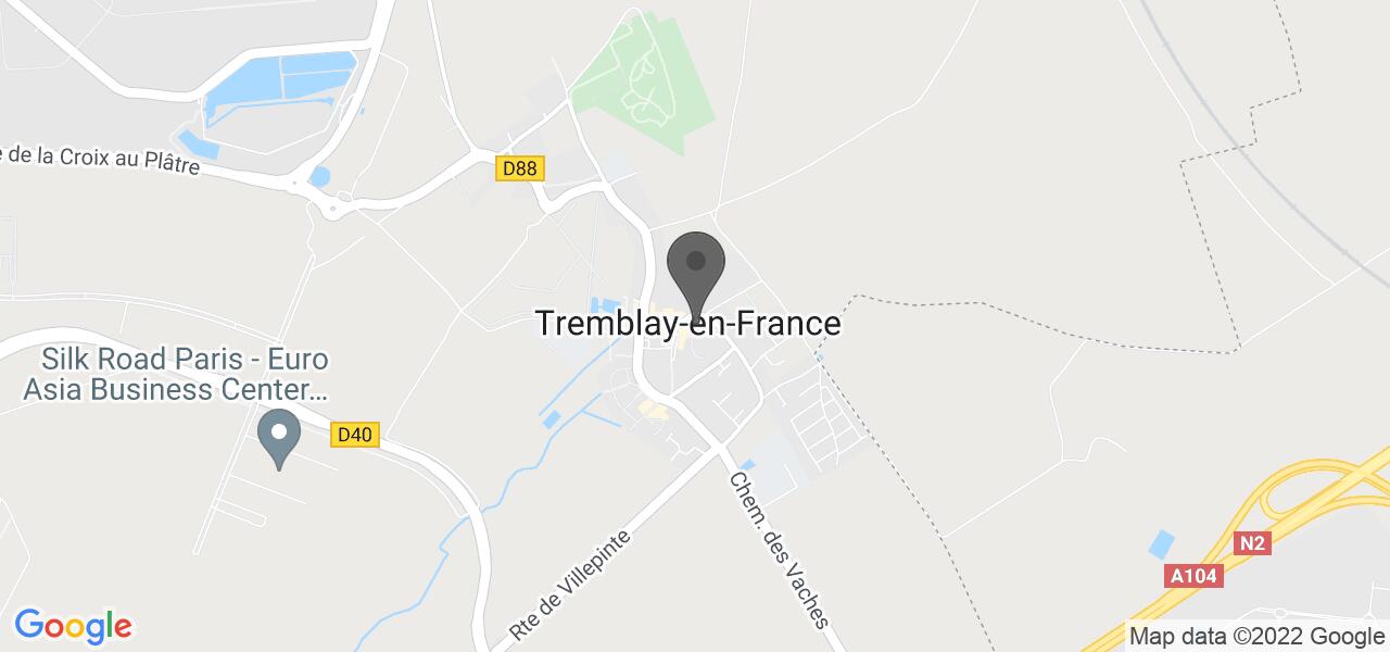 Plan d'accès — Auberge du Tourlourou restaurant gastronomique