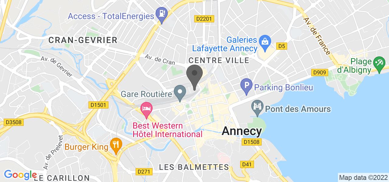 Plan d'accès — The Craic (Hôtel Novotel)