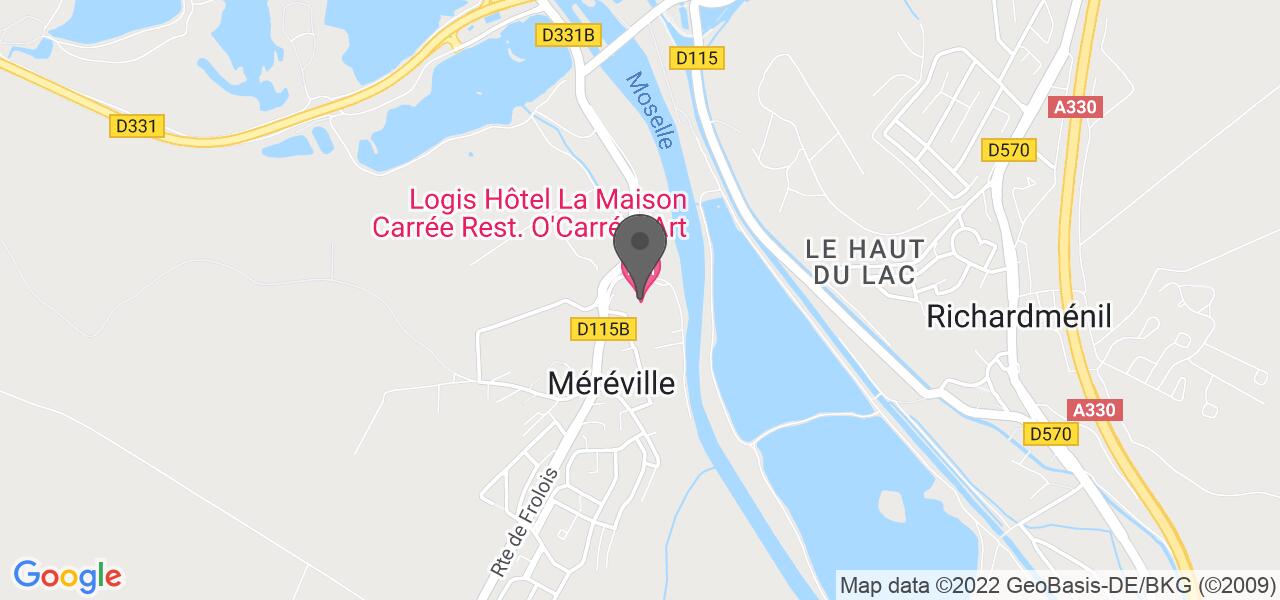 Plan d'accès — O'Carré D'Art