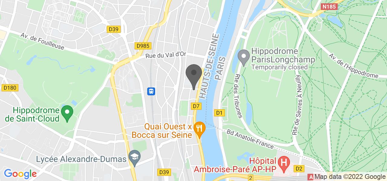 Mapa de acceso — Les Fines Herbes