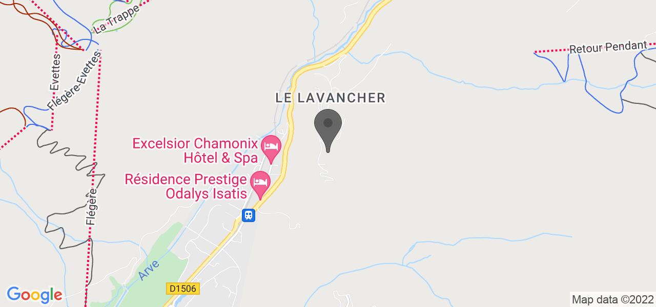 Mappa di accesso — Le Rosebud