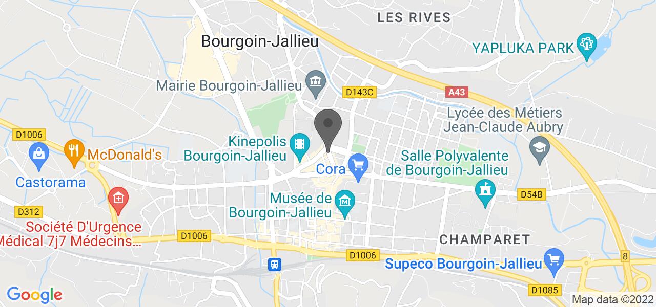 Plan d'accès — Sucrées-Salées